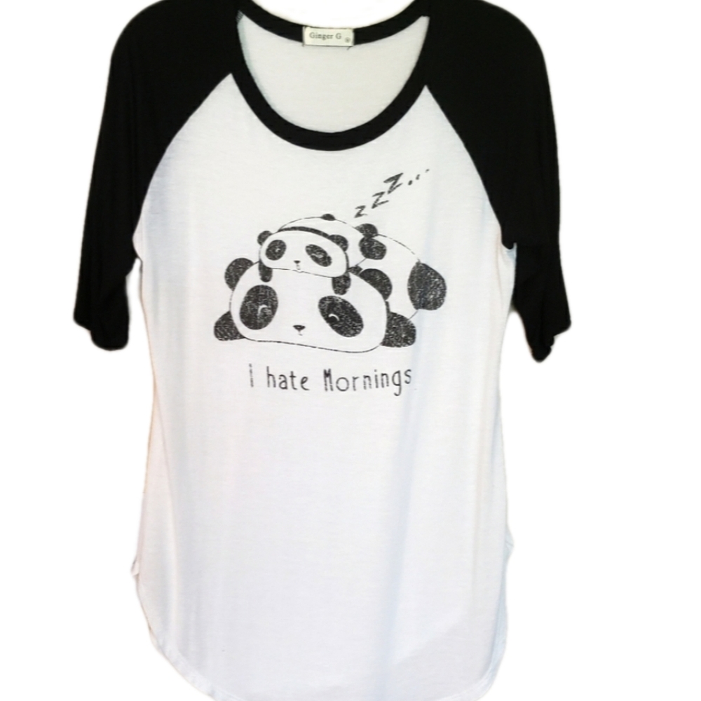 2/$20 Ginger G Women's Top 3/4 sleeves size M - Picture 6 of 9